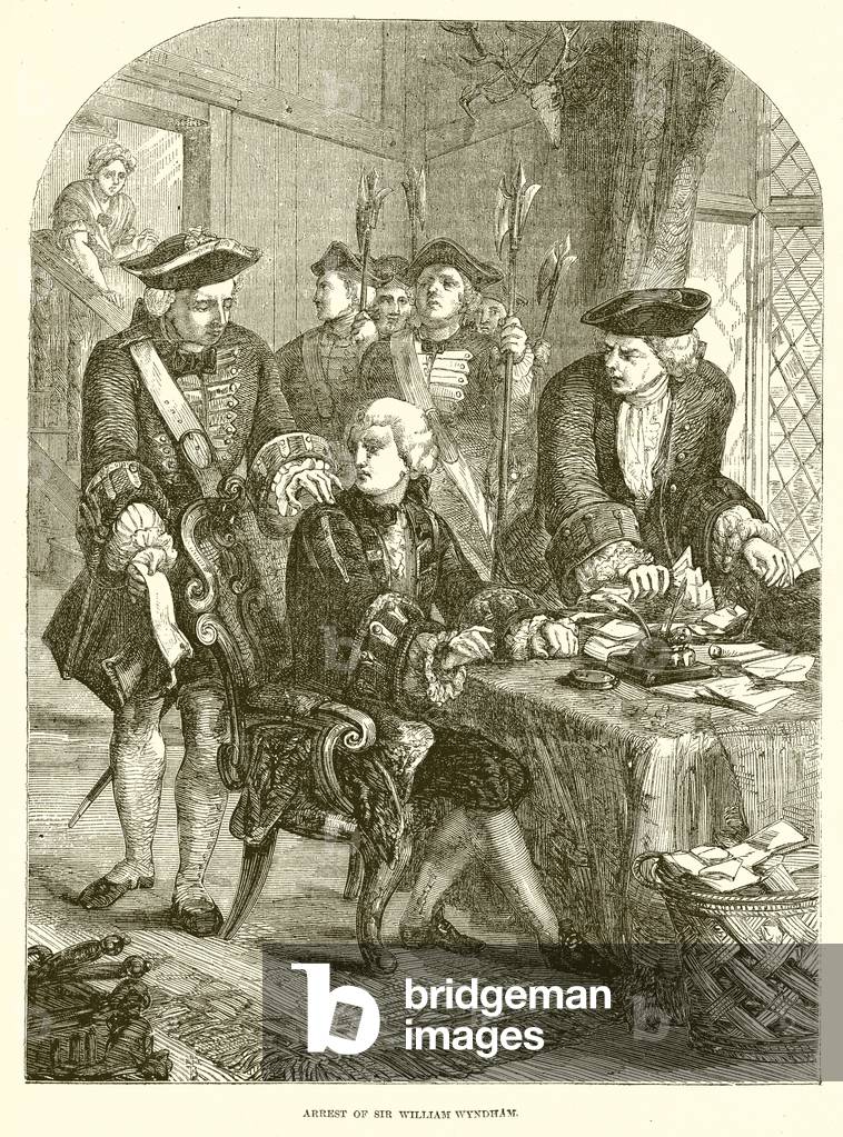 Arrest of Sir William Wyndham (engraving)