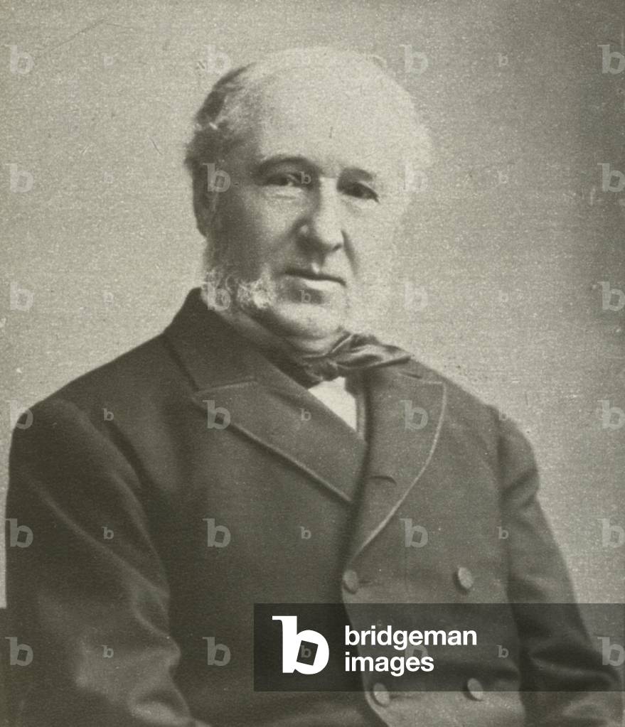 Frederick Greenwood, editor of the Pall Mall Gazette (b/w photo)