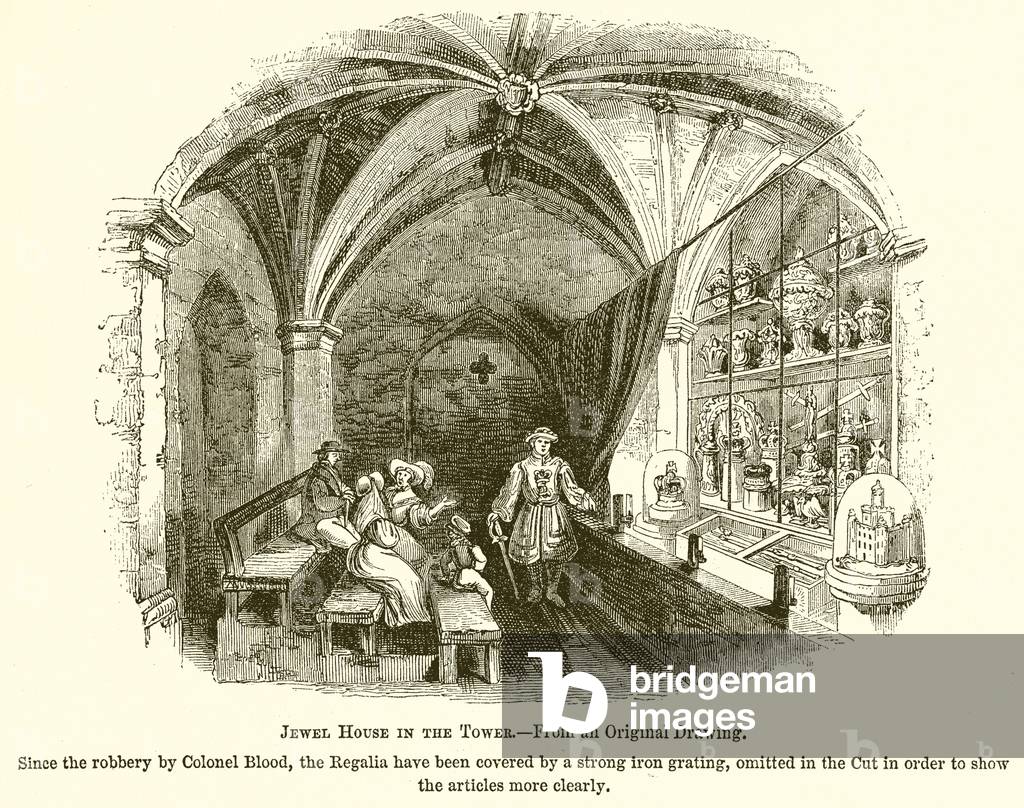 Jewel House in the Tower (engraving)