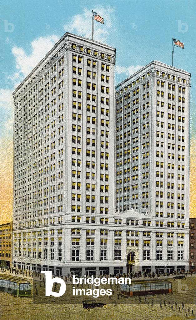 The Burnham Building (coloured photo)