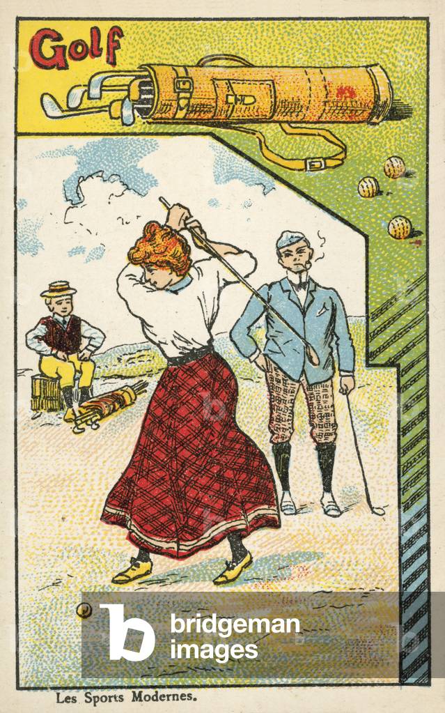 Golf (chromolitho)