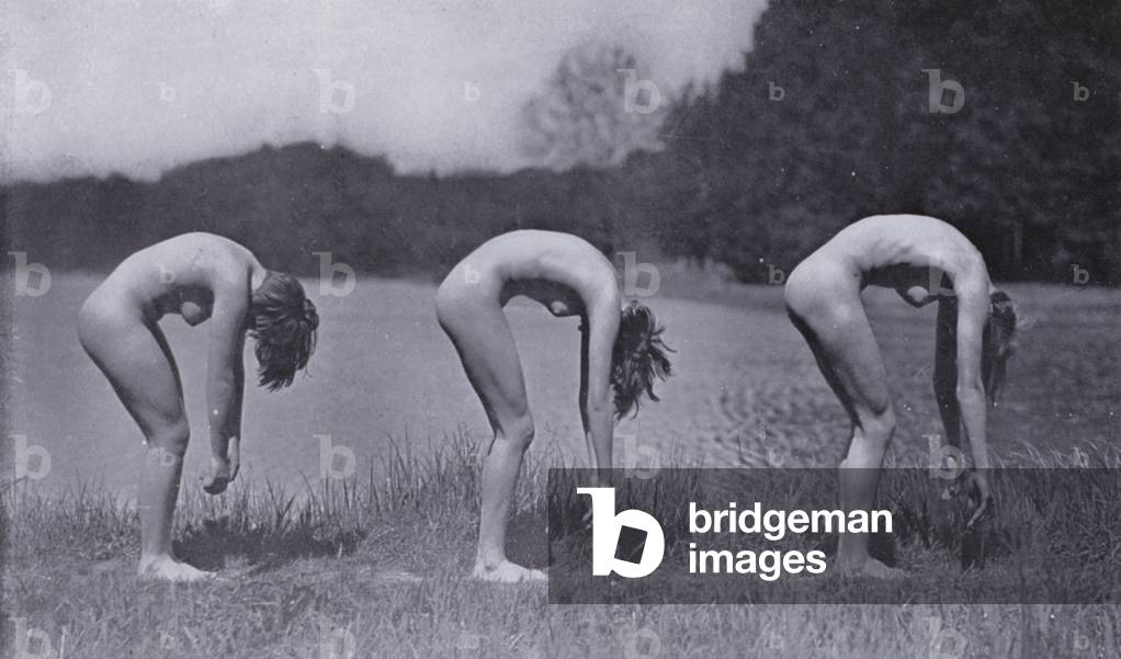 The Body Beautiful, Physical Culture for Women (b/w photo)