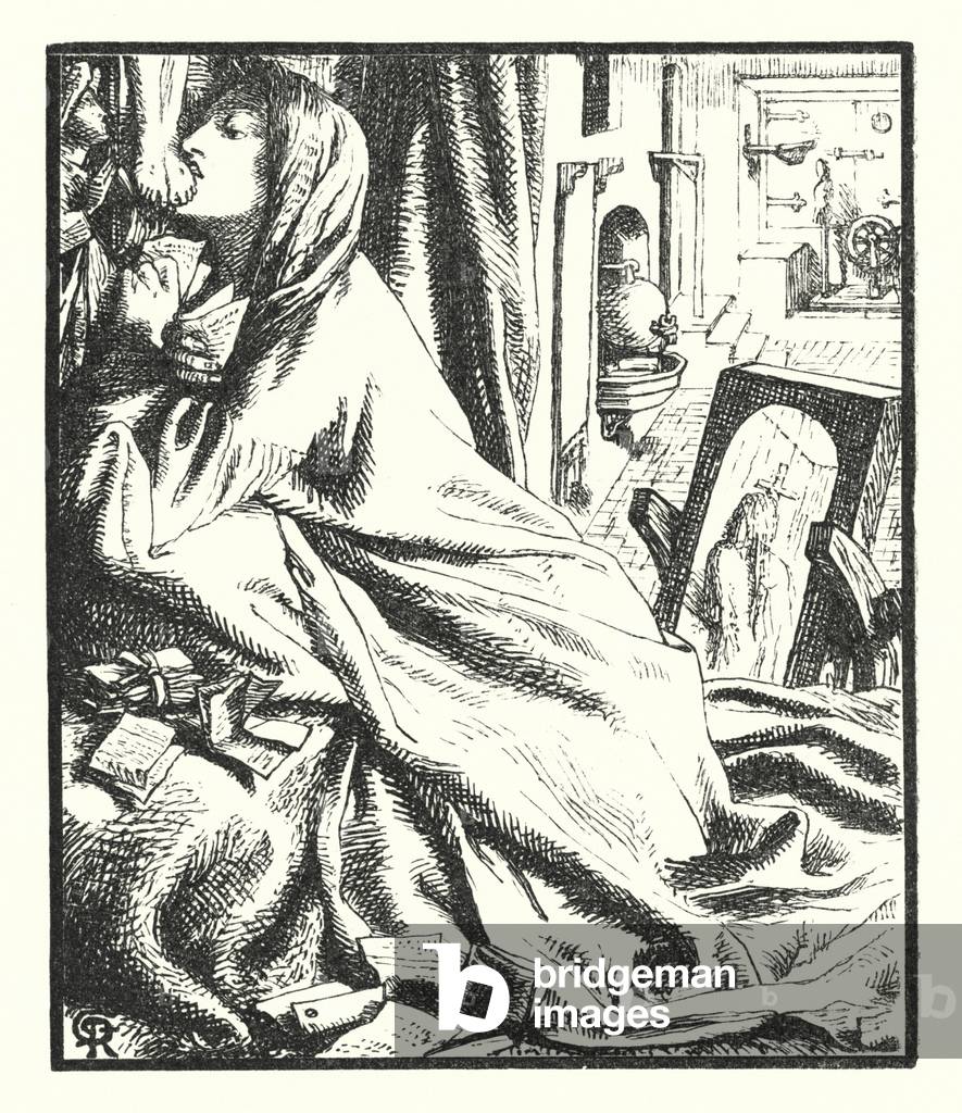 Mariana in the South (engraving)