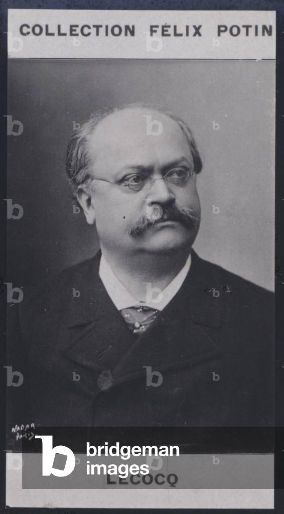 Charles Lecocq (1832) (b/w photo)