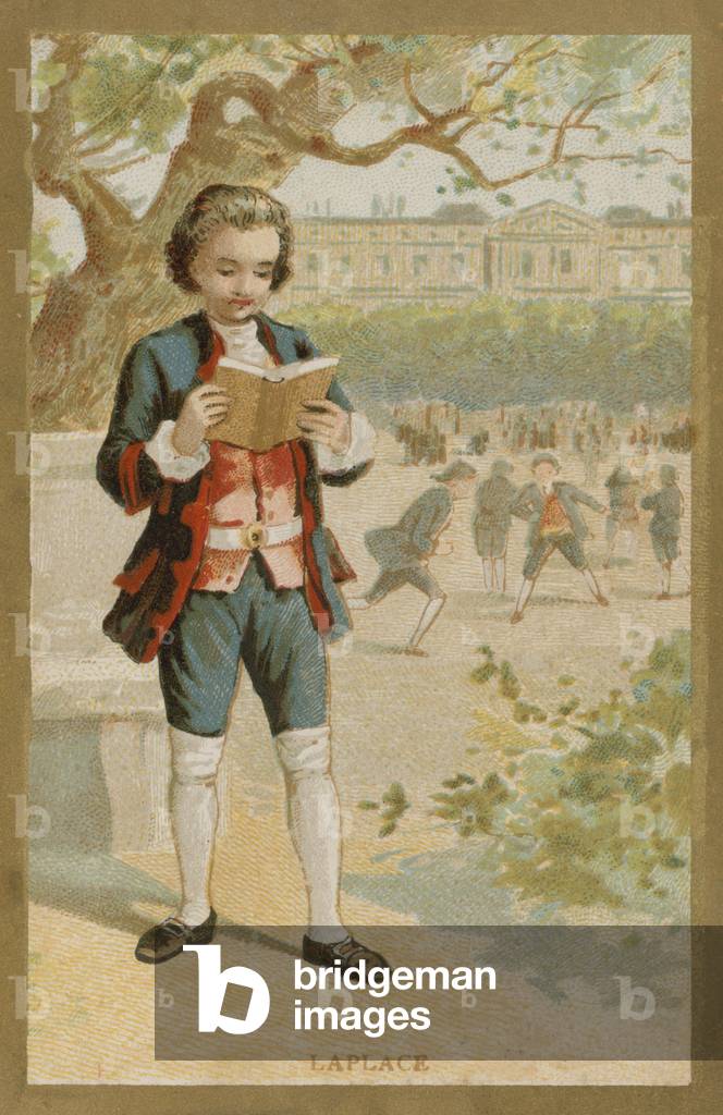 Pierre-Simon Laplace, French mathematician and astronomer (chromolitho)