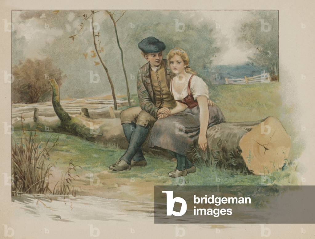 Highland Mary (chromolitho)