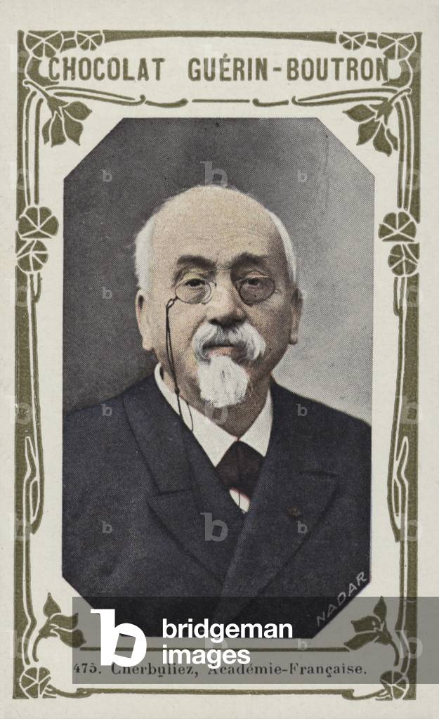 Cherbuliez, Academie-Francaise (coloured photo)