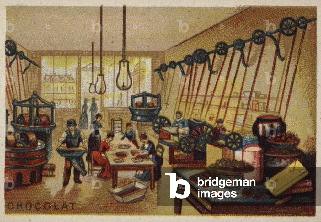 Chocolate manufacturing (chromolitho)