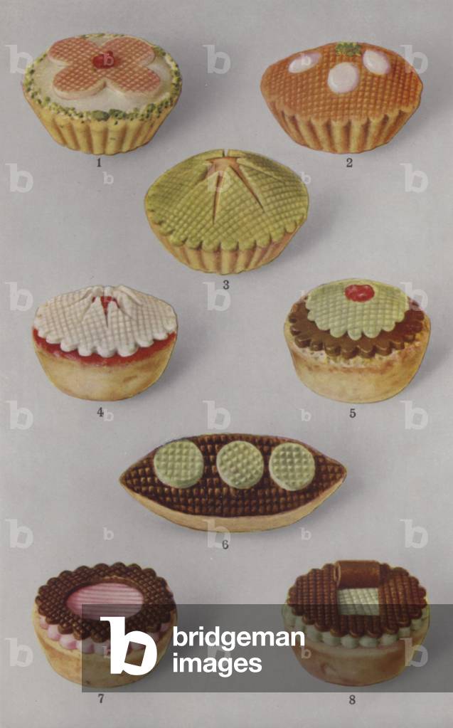 Illustration for marzipan brochure (colour photo)