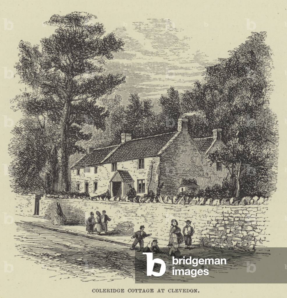 Coleridge Cottage at Clevedon (engraving)