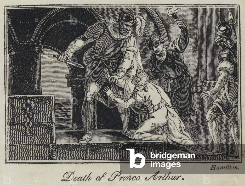 Death of Prince Arthur (engraving)
