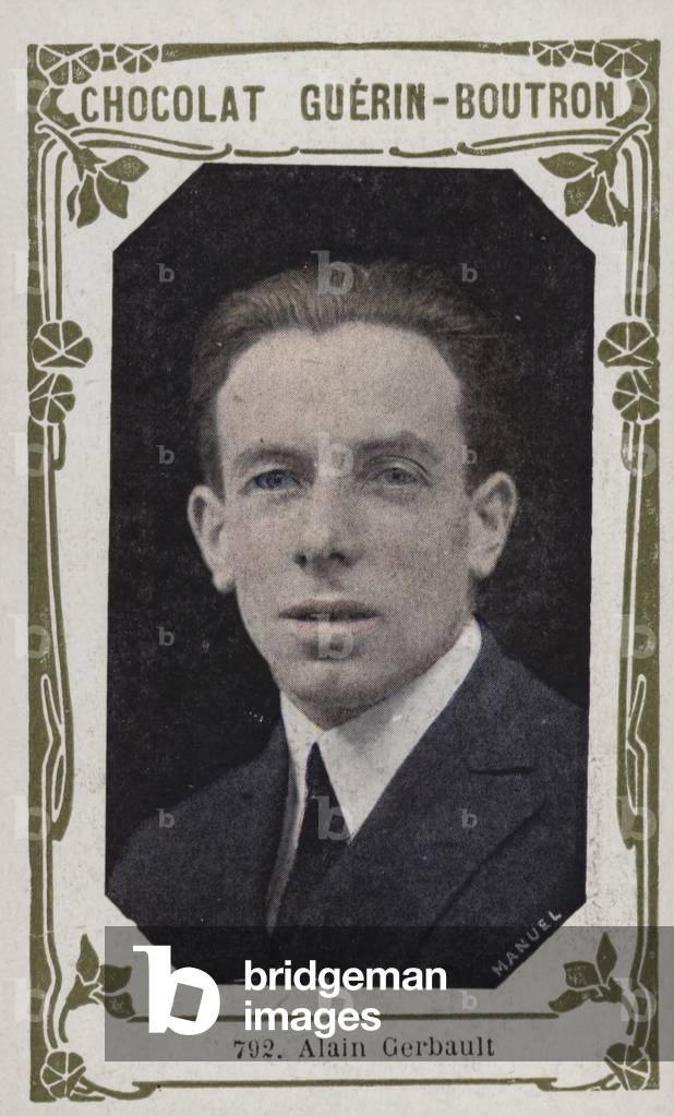 Alain Gerbault (coloured photo)