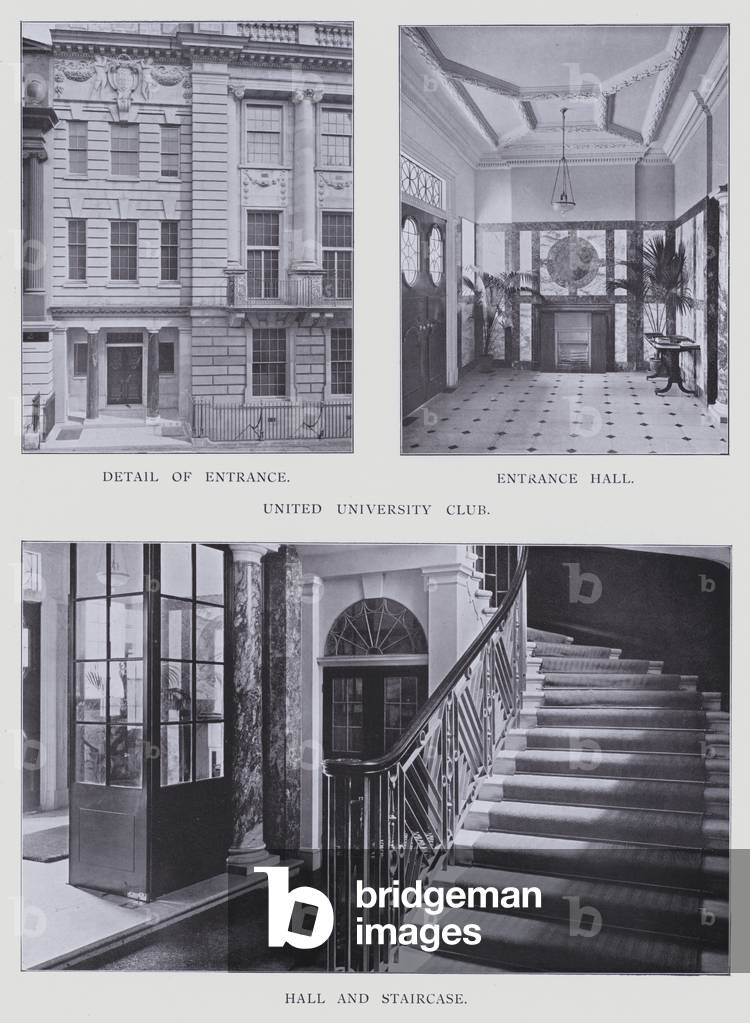 United University Club (b/w photo)