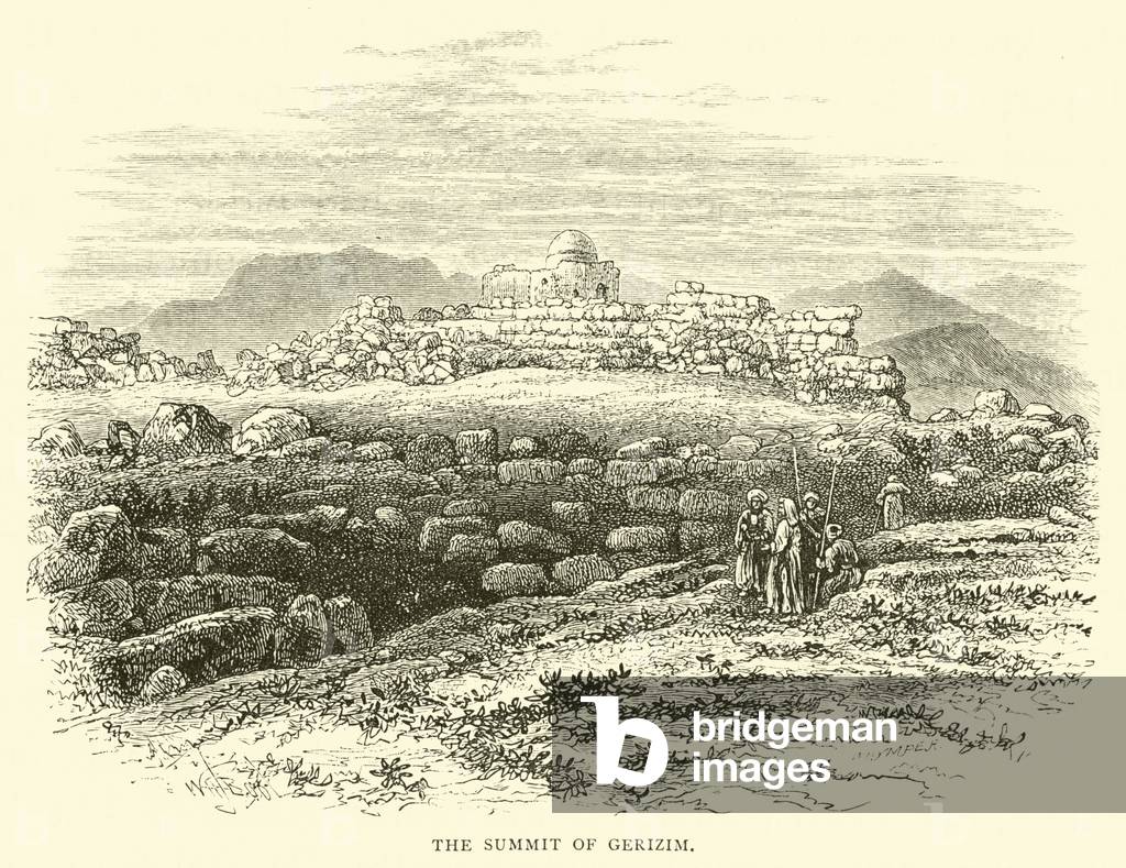 The Summit of Gerizim (engraving)