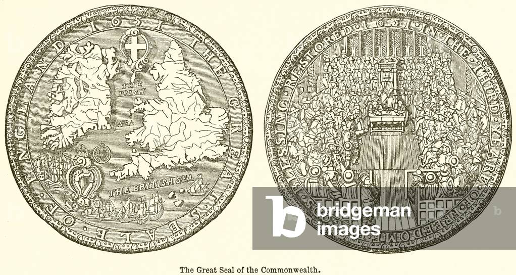 The Great Seal of the Commonwealth (engraving)