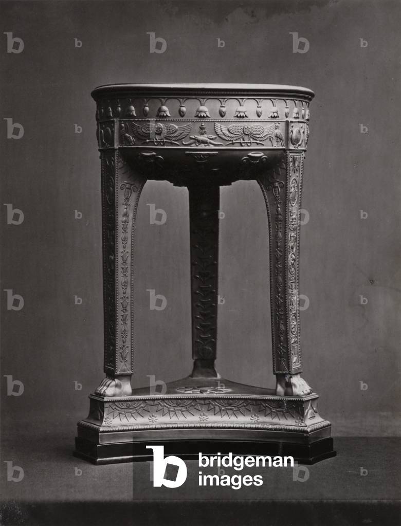 Wedgwood red ware Egyptian-style tripod (autotype)