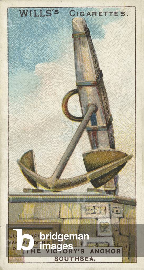 The Victory's Anchor Southsea (chromolitho)