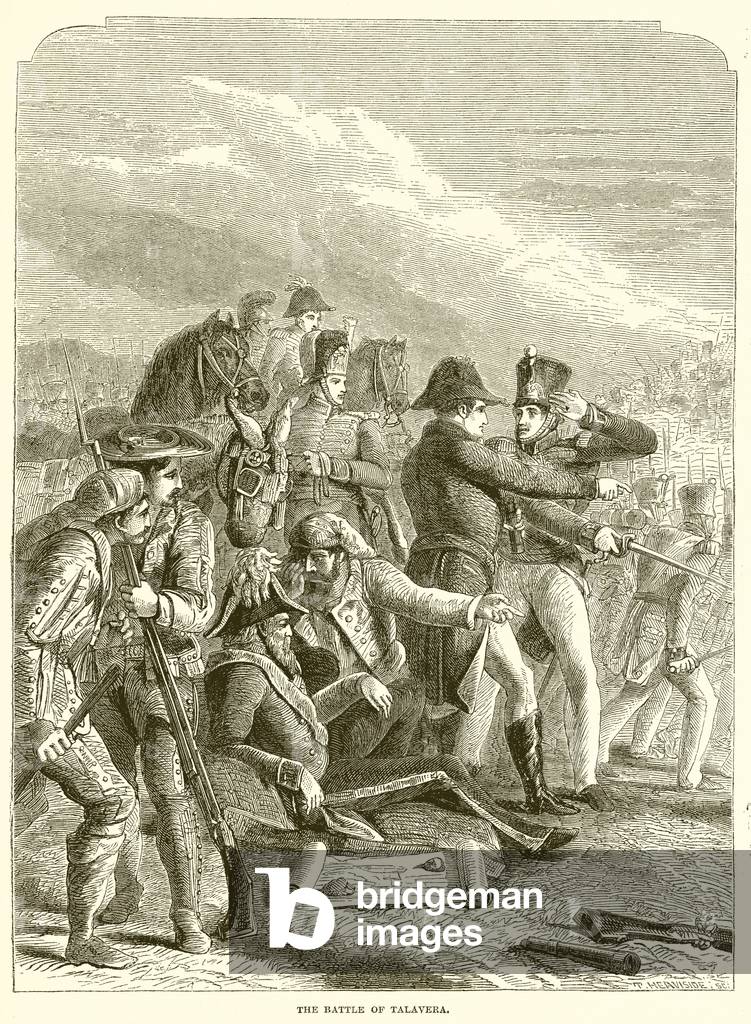 The Battle of Talvera (engraving)