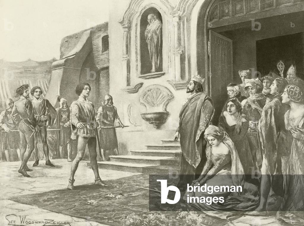 La Favorita, Act III scene xii (gravure)