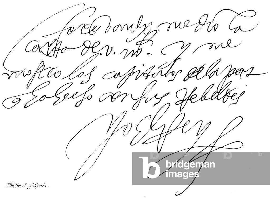 Philip II of Spain (engraving)