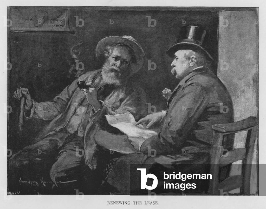 Renewing the Lease (engraving)