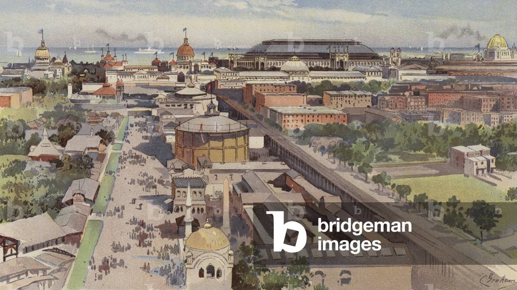 View from Ferris Wheel (chromolitho)