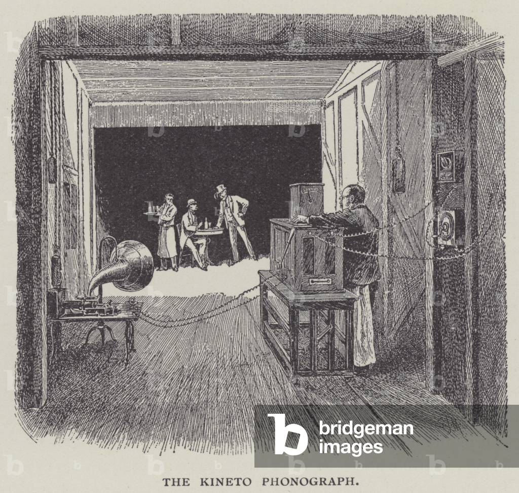 The Kineto Phonograph (litho)