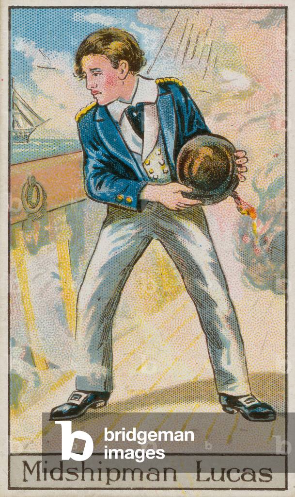 Midshipman Lucas (chromolitho)