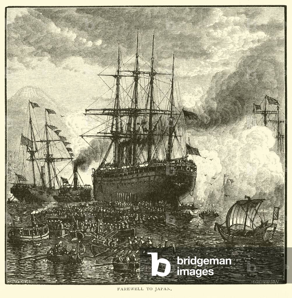 Farewell to Japan (engraving)