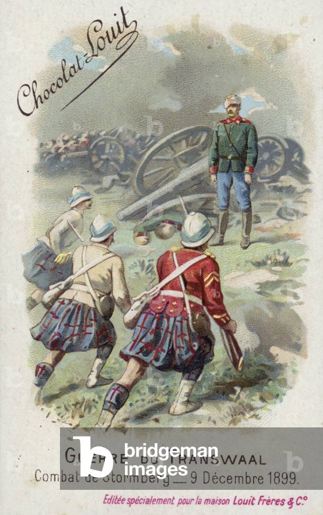 Battle of Stormberg, 9 December 1899 (chromolitho)