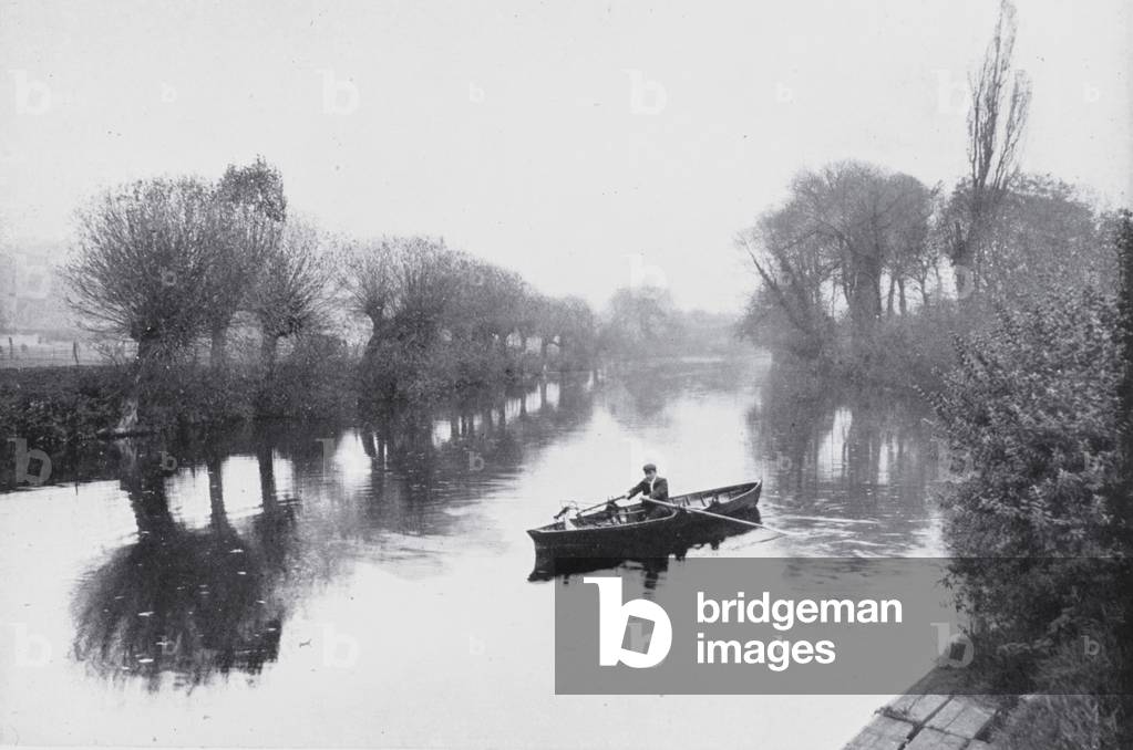 Bath: River Avon (b/w photo)