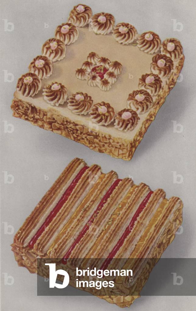 Illustration for marzipan brochure (colour photo)
