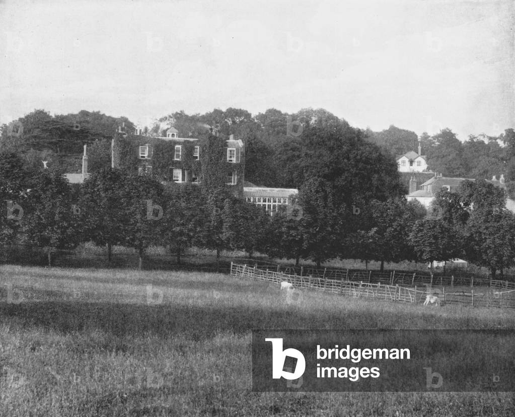 Gad's Hill (b/w photo)