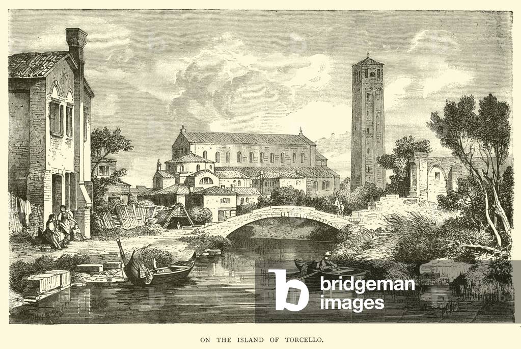 On the Island of Torcello (engraving)