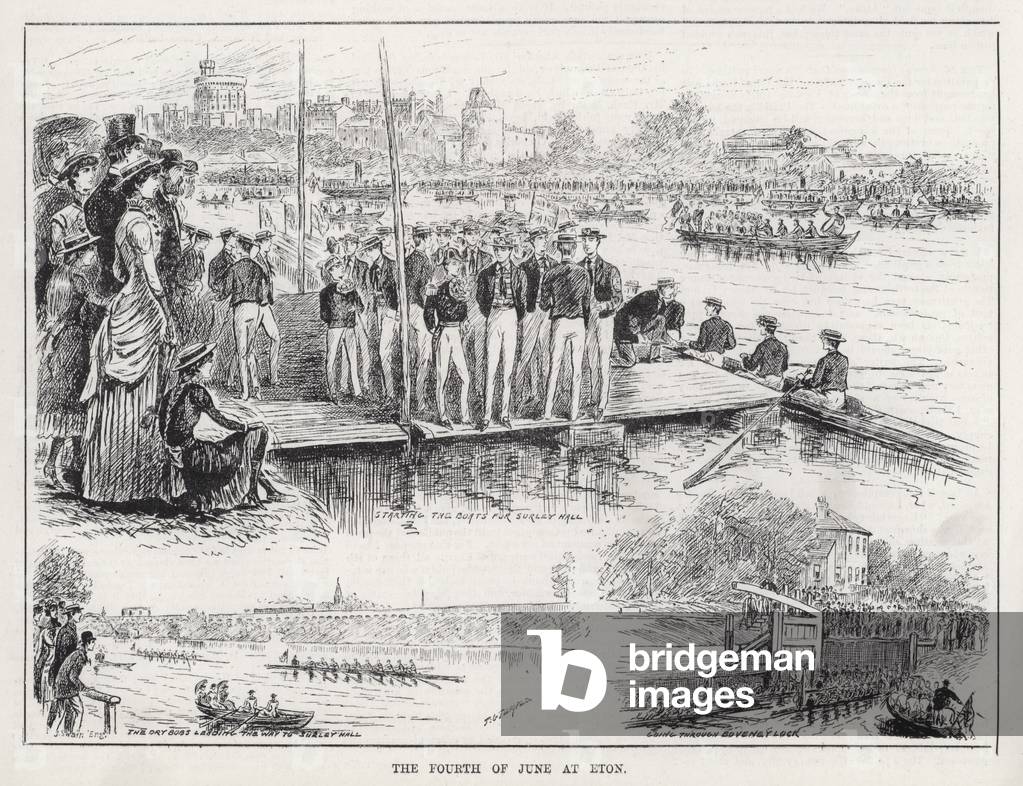 The Fourth of June at Eton (engraving)