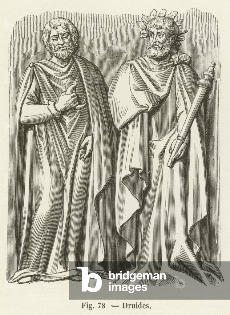 Druides (engraving)