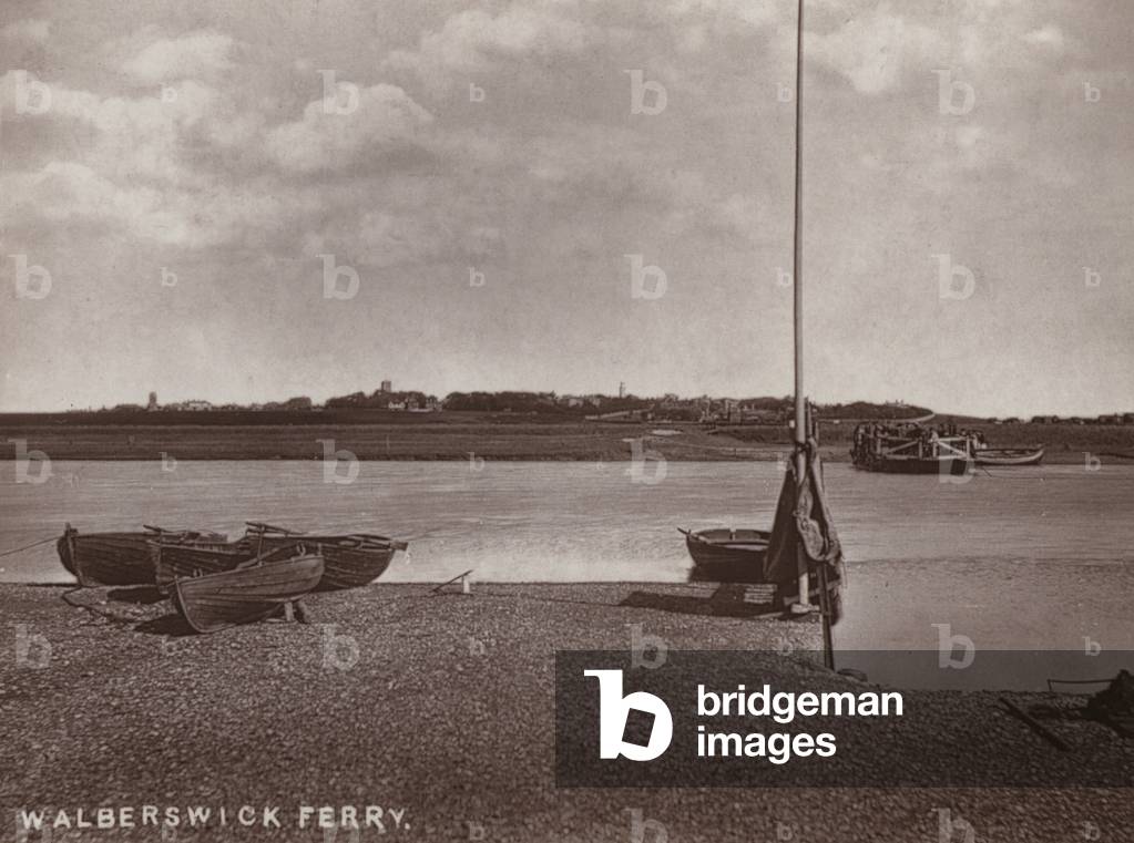 Southwold: Walberswick Ferry (b/w photo)