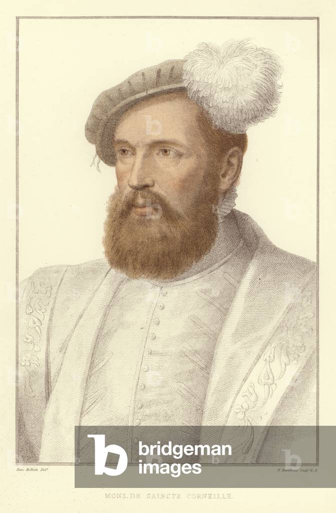 Monsieur De Saincte Corneille (aquatint)