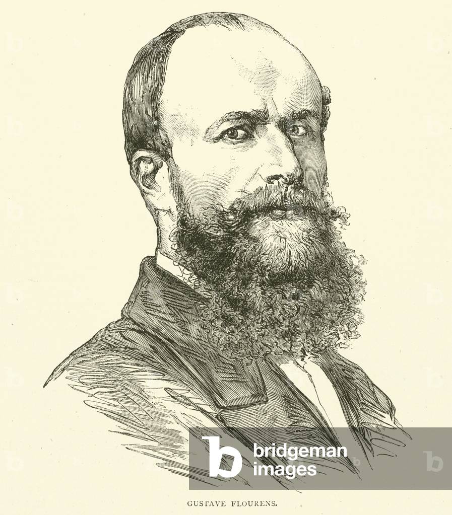 Gustave Flourens, December 1870 (engraving)