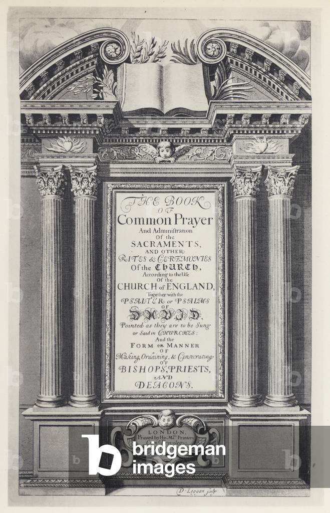 Common Prayer, HM's Printers 1662 (b/w photo)