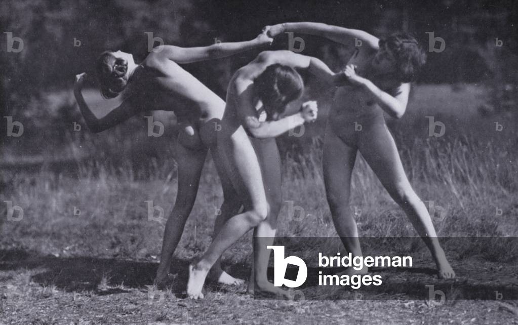 The Body Beautiful, Physical Culture for Women (b/w photo)