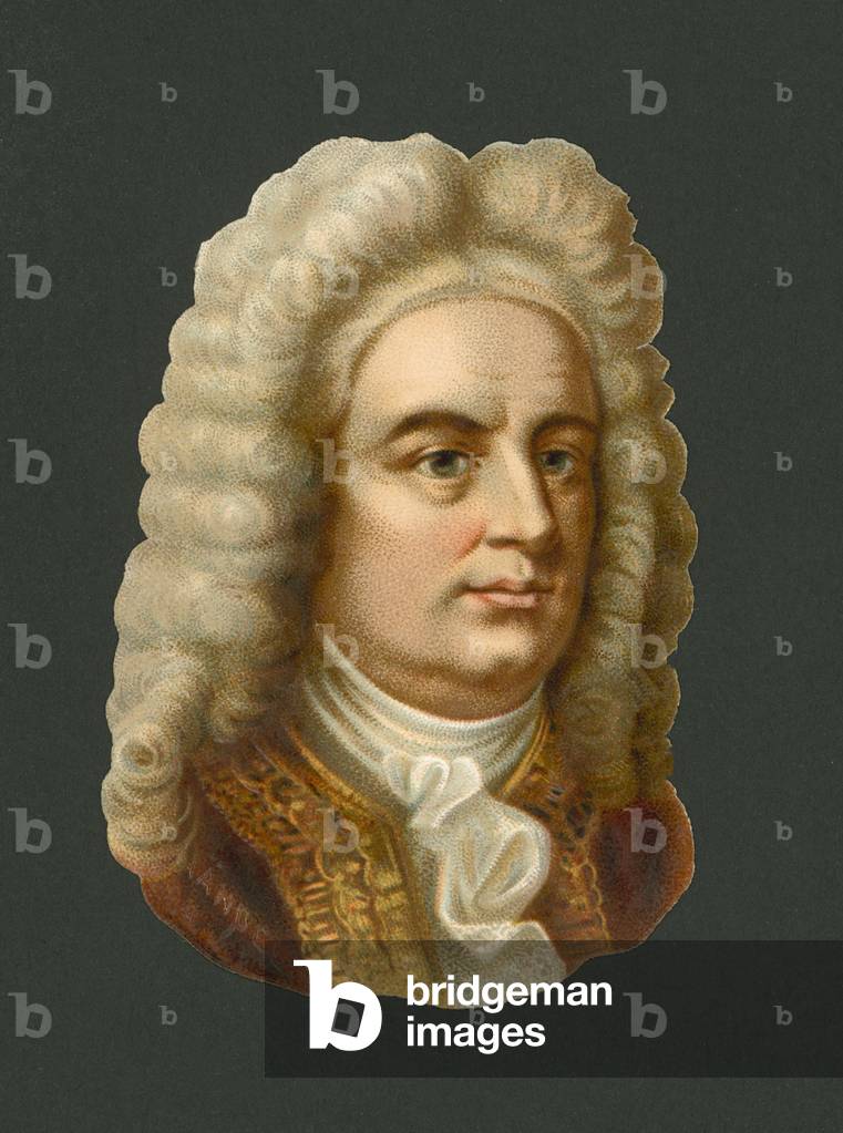 George Frederic Handel (chromolitho)