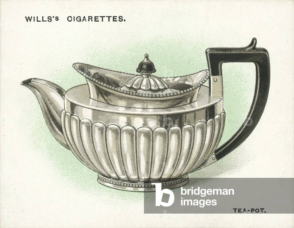 Old Silver, Tea-Pot, 1814 (chromolitho)