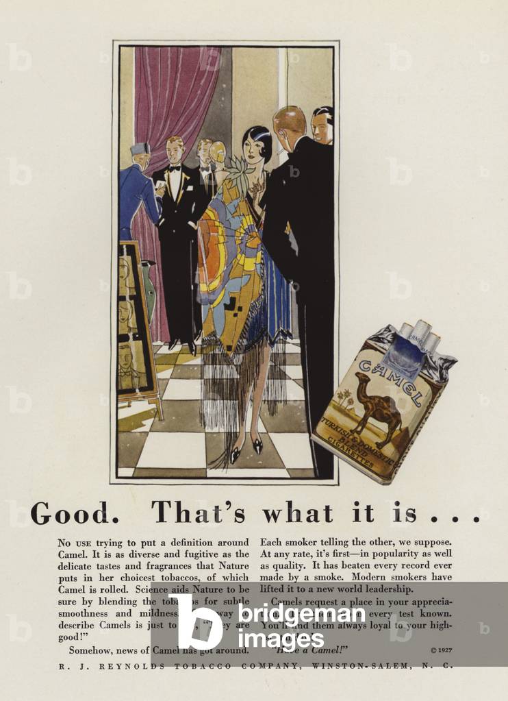 1946 Winston Salem North CA Camel Cigarettes RJ Reynolds Tobacco Postcard