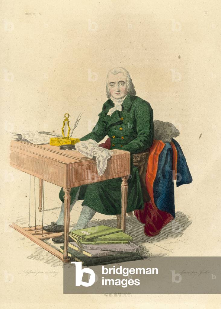 Gretry (coloured engraving)