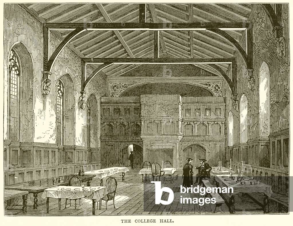 The College Hall (engraving)