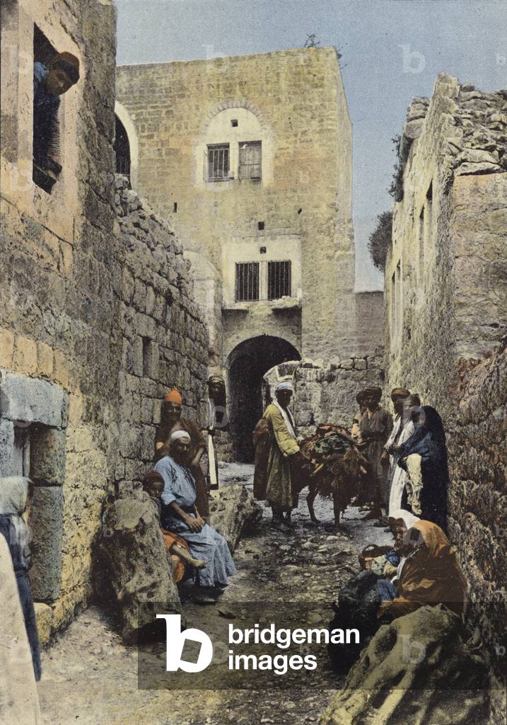 Bethleem, Une Rue (colour photo)