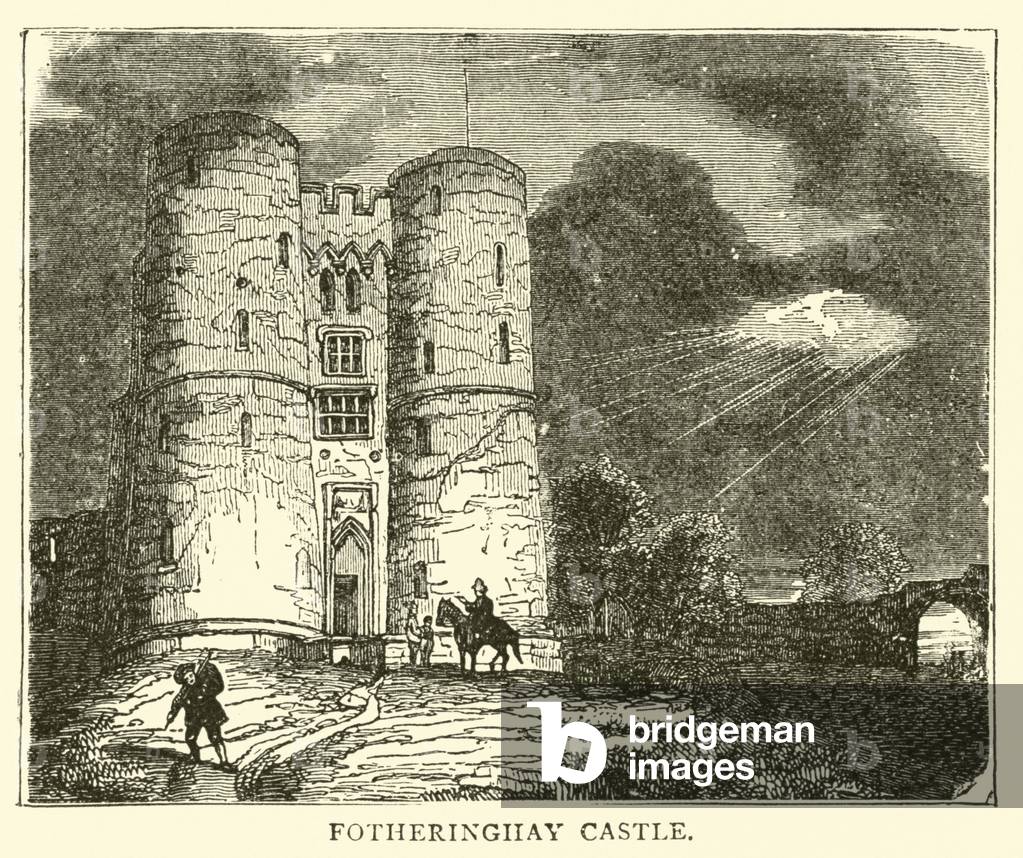 Fotheringhay Castle (engraving)