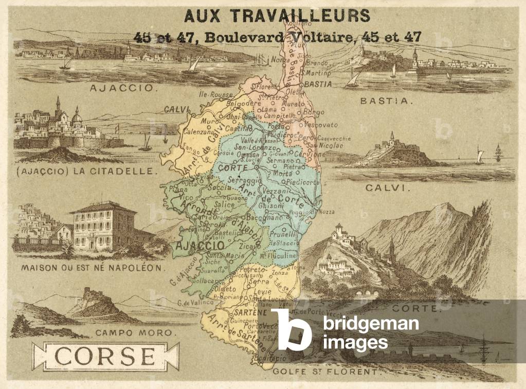 Corsica (chromolitho)