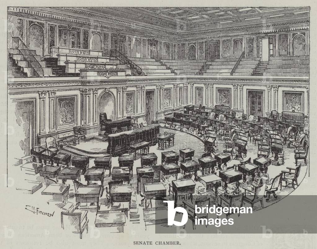 Senate Chamber (engraving)